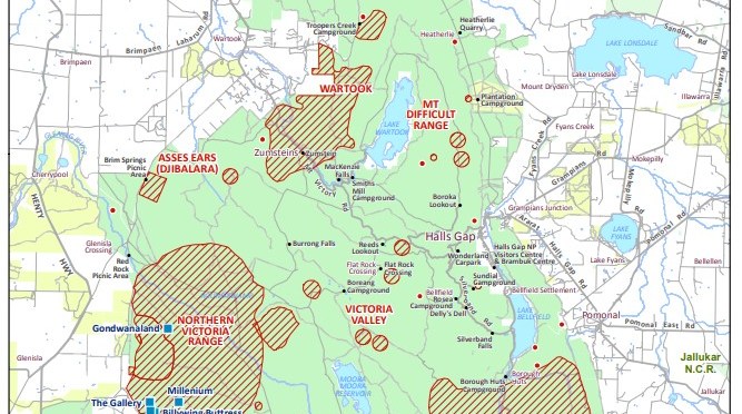VL Update: New Maps from Parks Victoria
