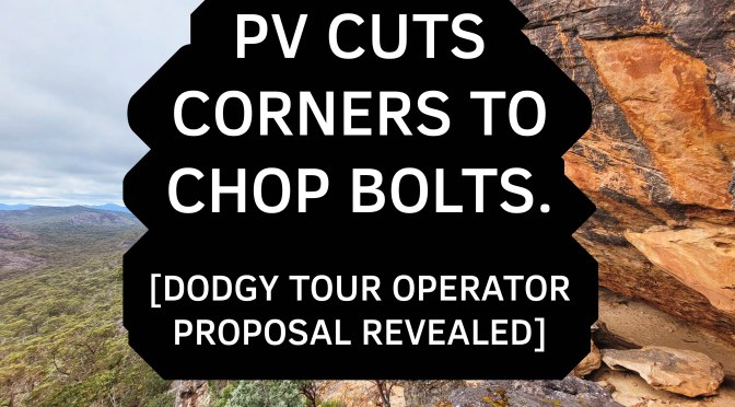 “You’re hired!” PV seeks climbing guides to chop bolts.